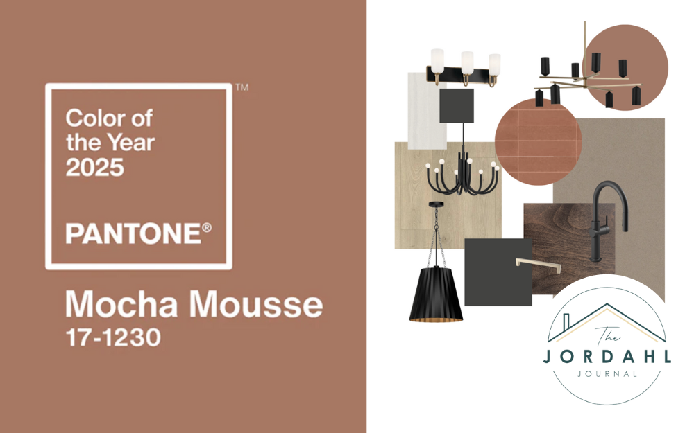 Designing with Pantone’s 2025 Color of the Year Mocha Mousse Jordahl