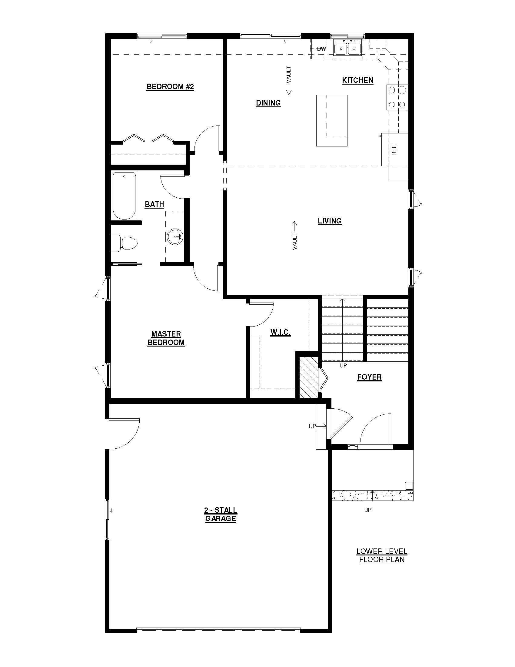 Fillmore Home Floor Plan Jordahl Custom Homes