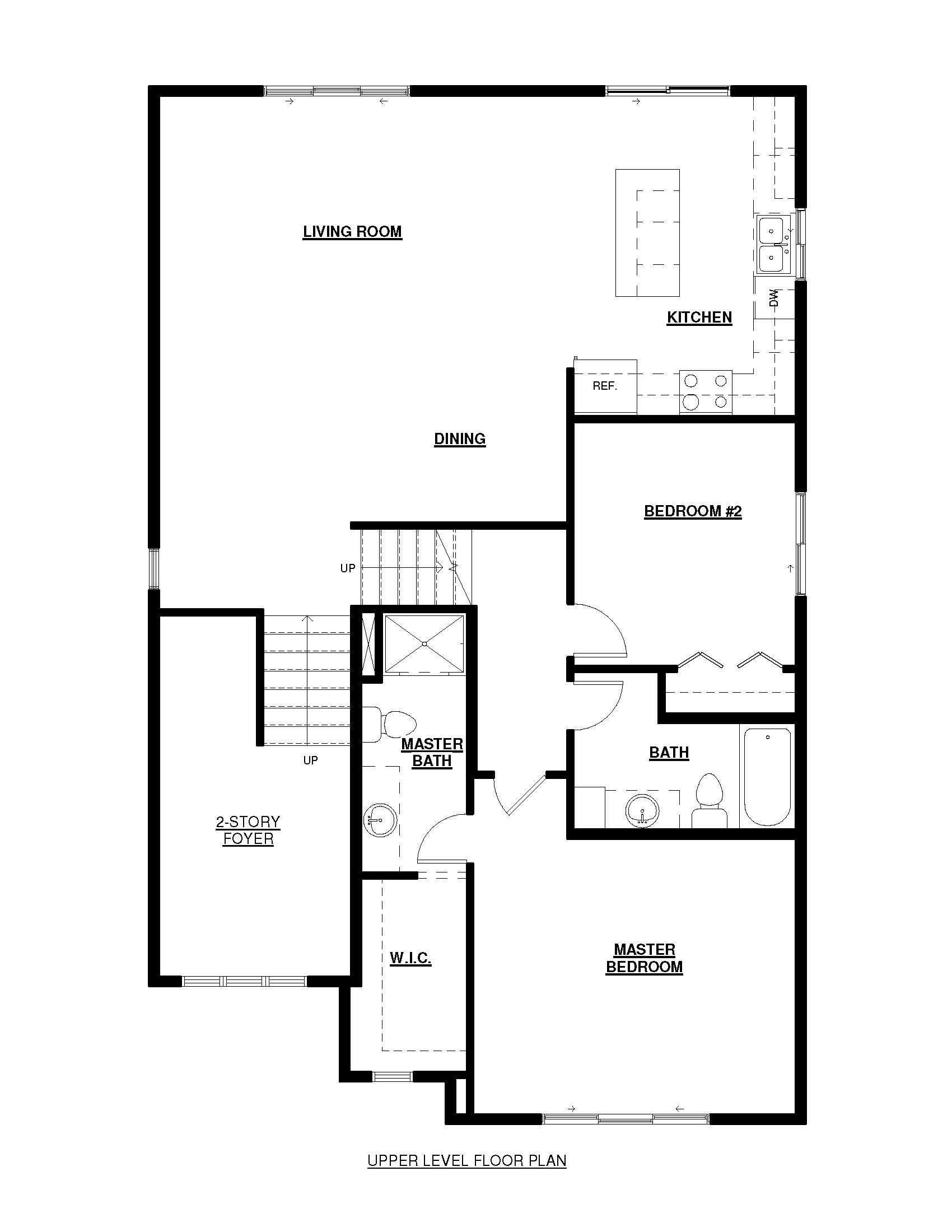 Kittson II Home Floor Plan Jordahl Custom Homes
