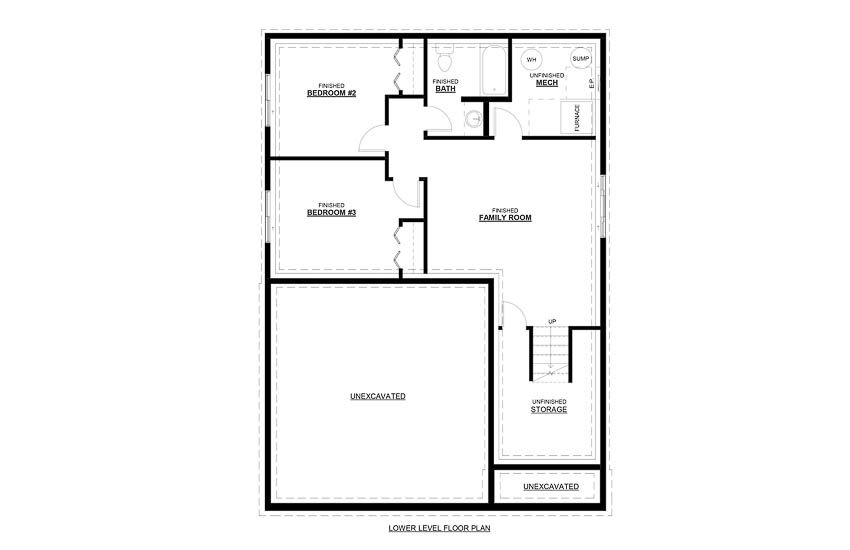 Walsh Home Floor Plan Jordahl Custom Homes