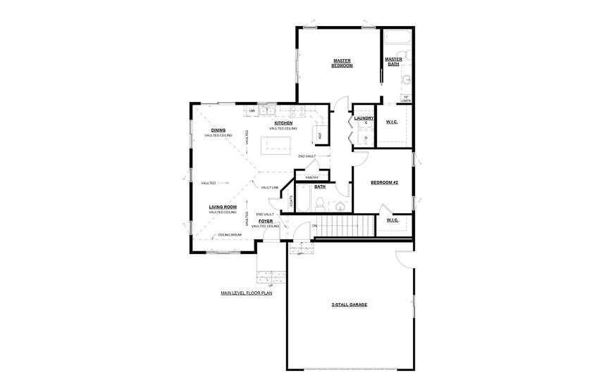 Falcon Home Floor Plan Jordahl Custom Homes