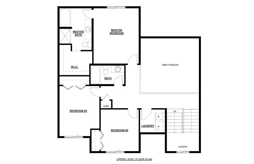 Douglas Home Floor Plan Jordahl Custom Homes